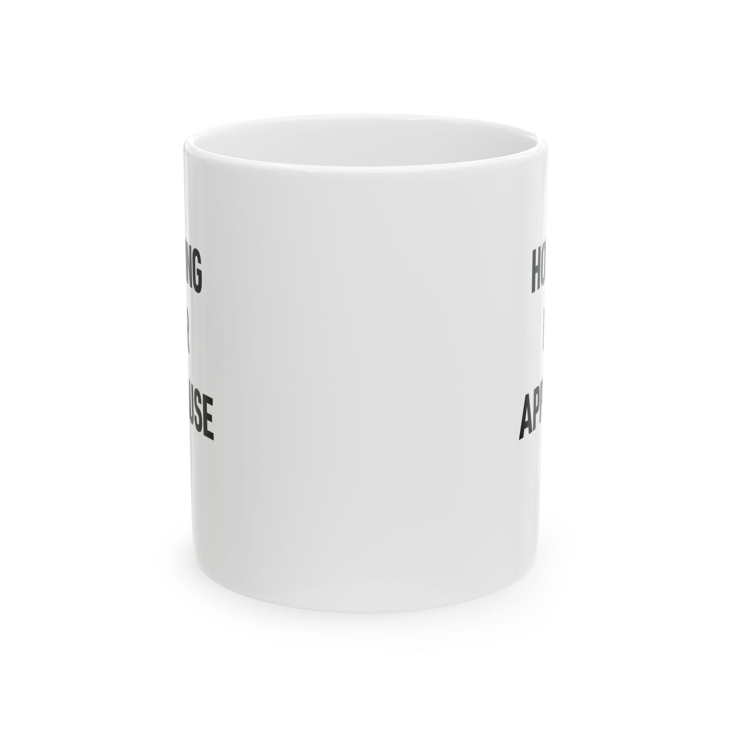 Holding for Applause mug