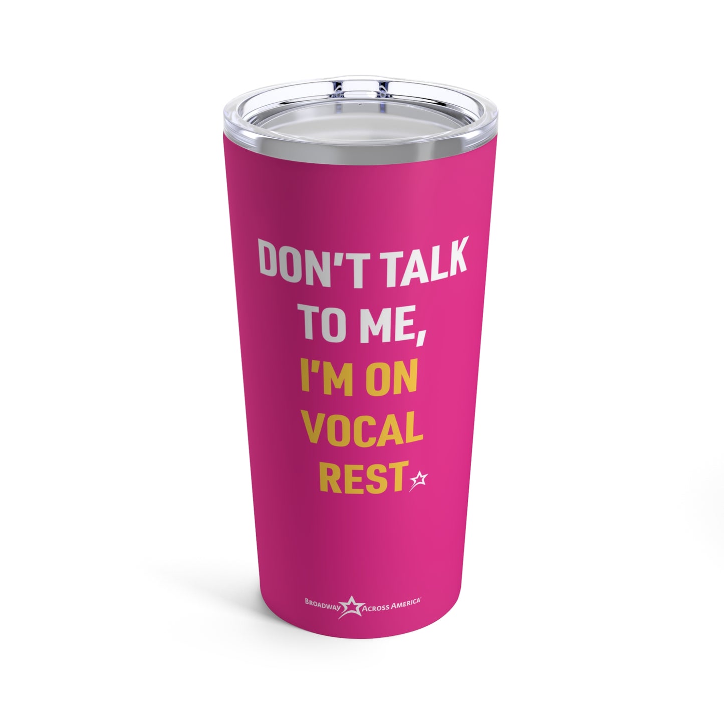 Vocal Rest tumbler