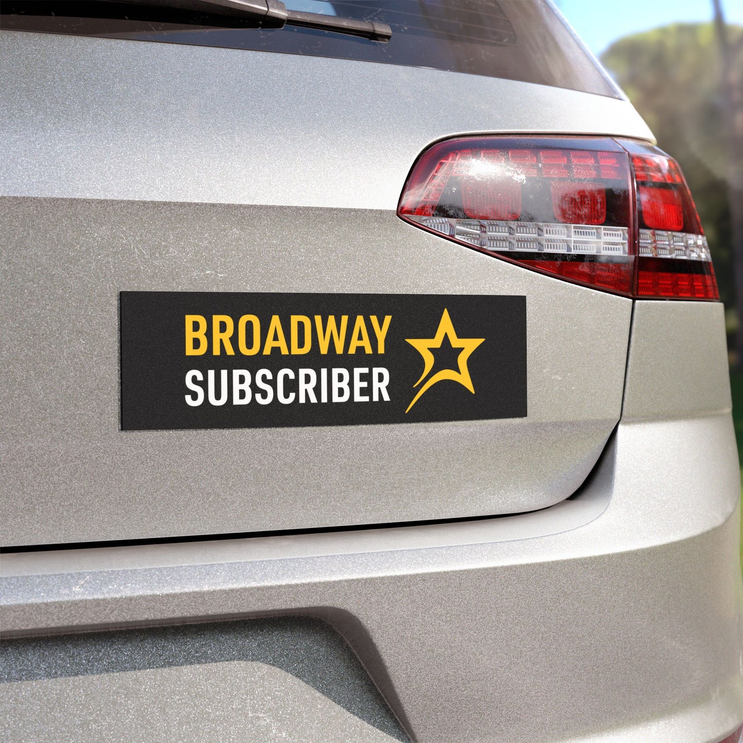 Broadway Subscriber car magnet