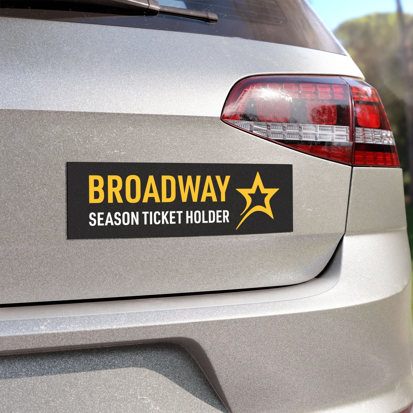 Broadway Season Ticket Holder car magnet