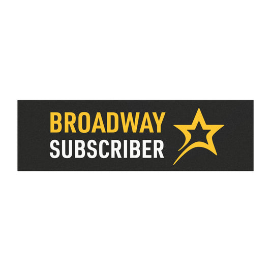 Broadway Subscriber car magnet