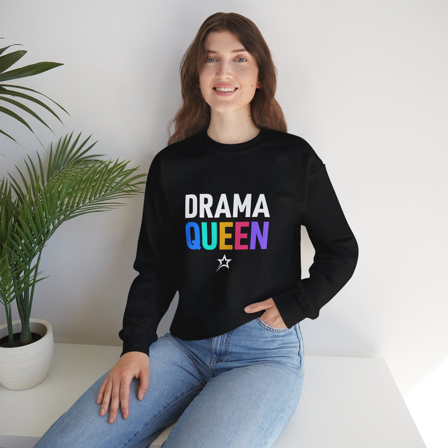 Drama Queen Adult Unisex Sweatshirt