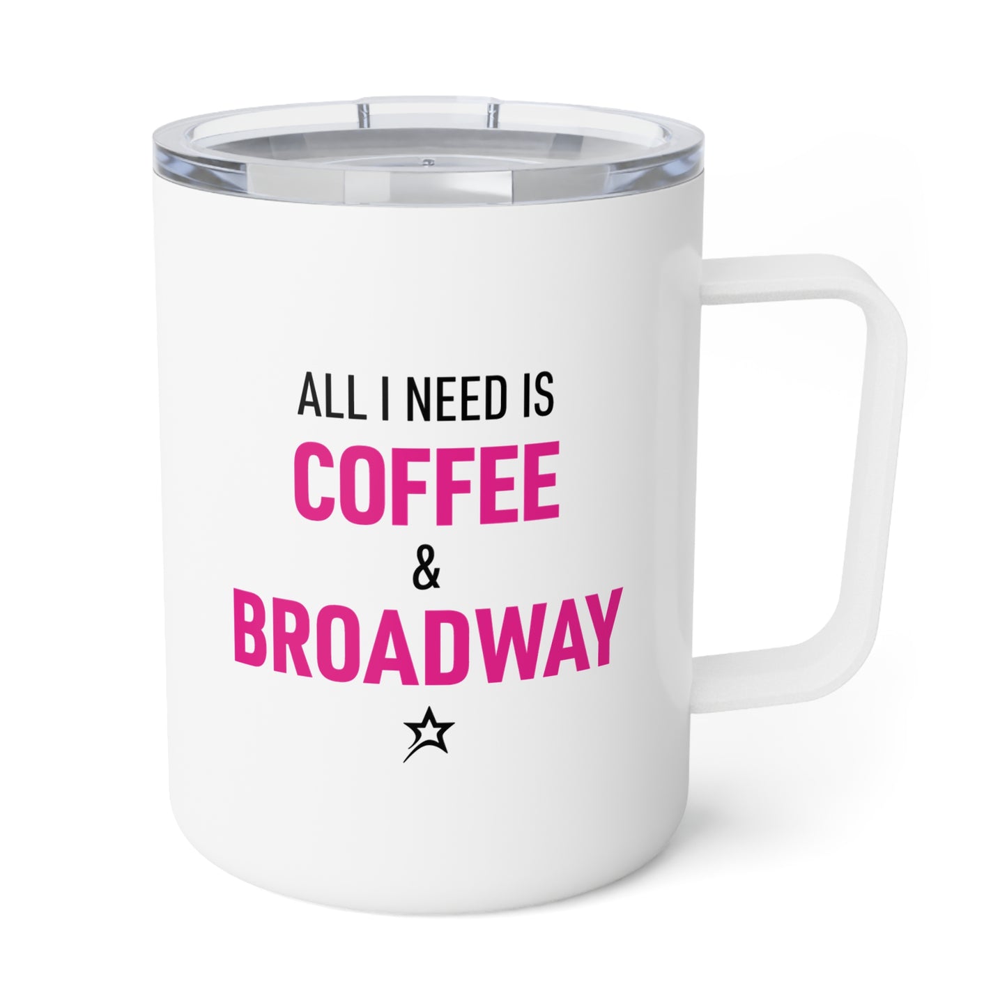 Coffee & Broadway insulated mug